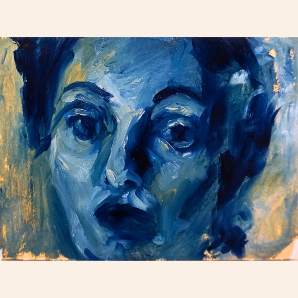 Ritratto blu