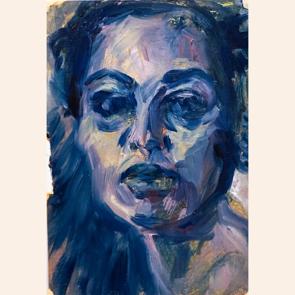 Ritratto blu 2